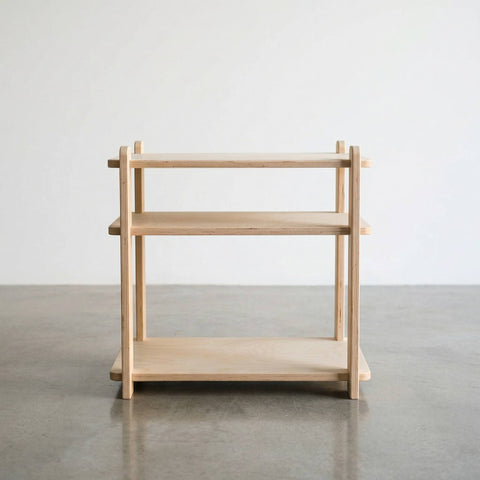 UNFNSHED Nightstand as record player stand for bedroom