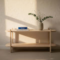 Large 2 Tier Modern Shelf