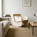 Modern Rocker showcasing a unique design in a stylish living room setting.