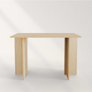 Modern Desk crafted from premium birch plywood features a minimalist design for easy assembly.