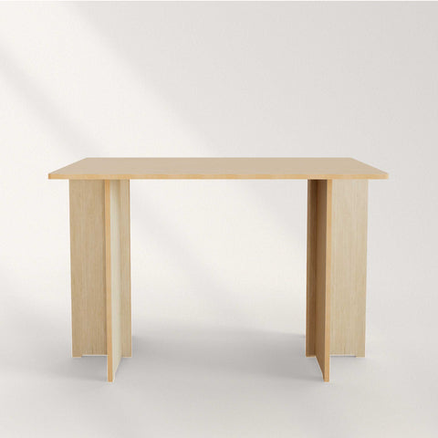Modern Desk crafted from premium birch plywood features a minimalist design for easy assembly.