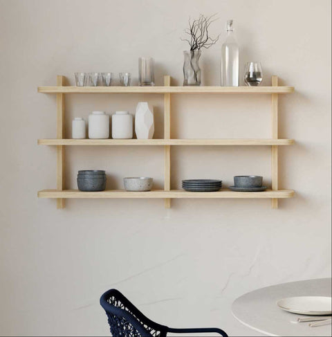 3 tier wall shelf