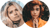 Two young women with distinct hairstyles and expressions, showcasing diverse styles and personalities.