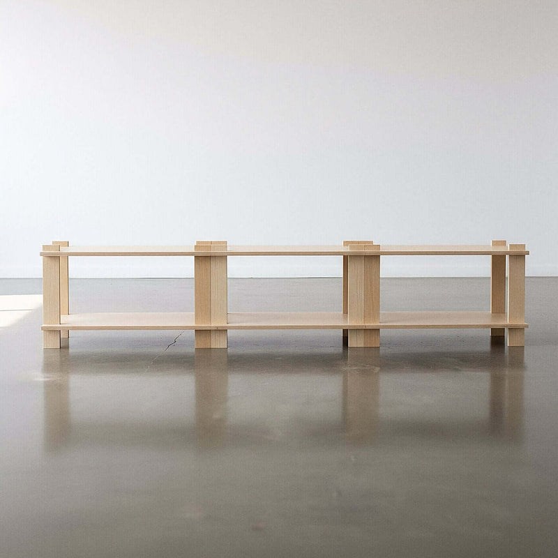 Modular Shelf featuring clean lines and versatile design, made from strong furniture grade plywood.