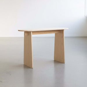 Modern Console Table made from premium birch plywood with a clean design, perfect for any space.