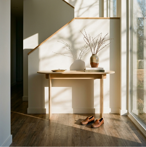 OVal Console Table